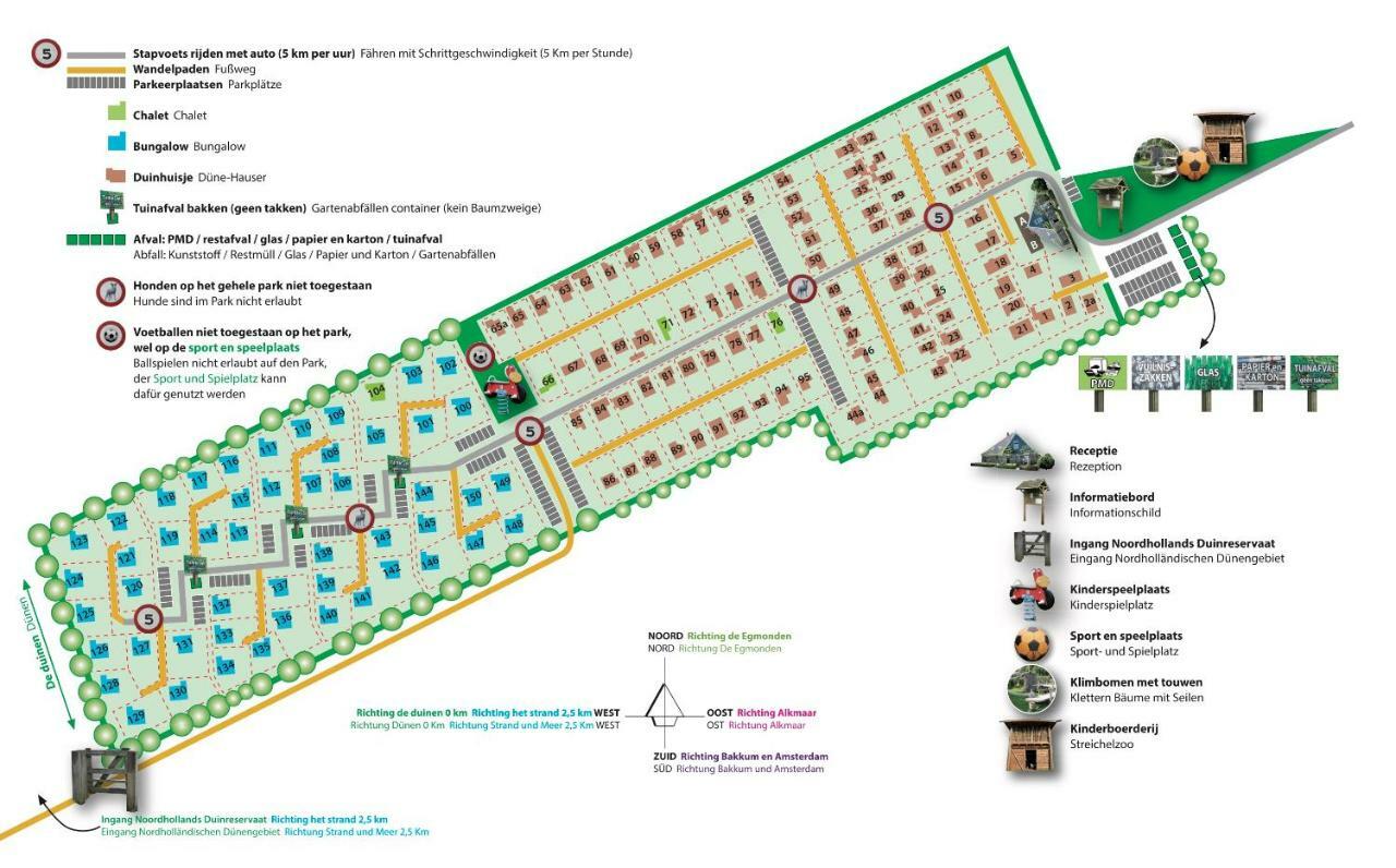 Appartementen - Bungalowpark Mooyeveld - Uniek Gelegen In De Duinen! Egmond-Binnen Exterior photo